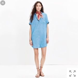 Madewell Courier Denim Shirtdress